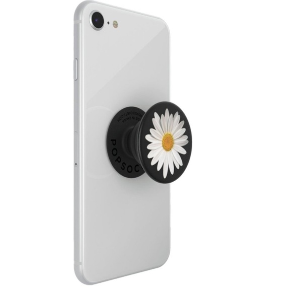 POPSOCKETS PopGrip White Daisy Flower Phone Grip Stand - Picture 4 of 8